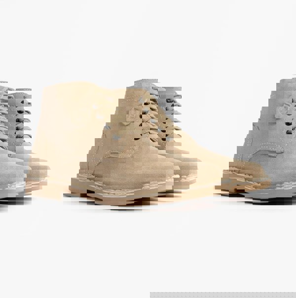 Popps RANGER Mens Desert Boots Taupe