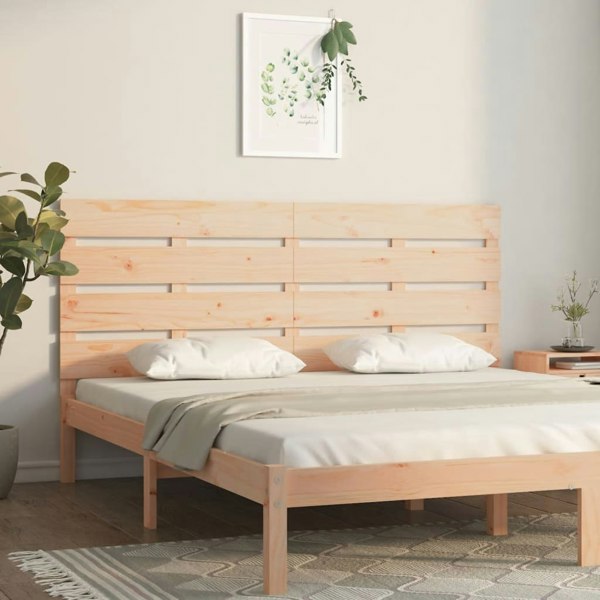 Berkfield Headboard 160x3x80 cm Solid Wood Pine