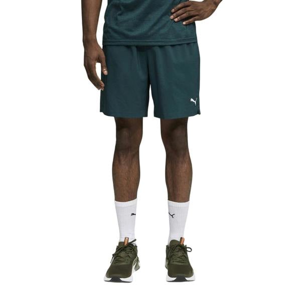 Puma Mens Tad Essentials Athletic Shorts - Green - 