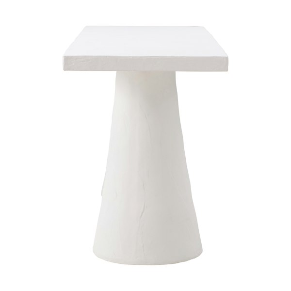 Furniture Edit Dayana Plaster Desk Console