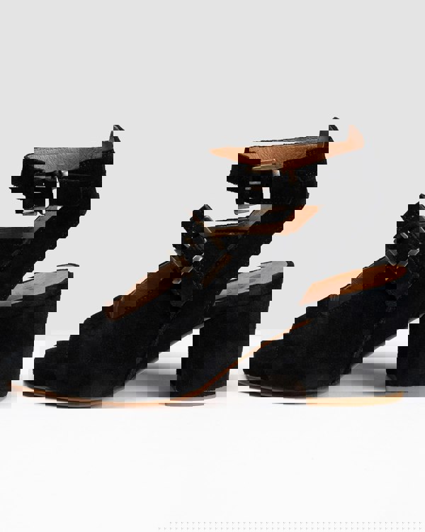 HUDSON LONDON Rona Suede Womens Heels - Black