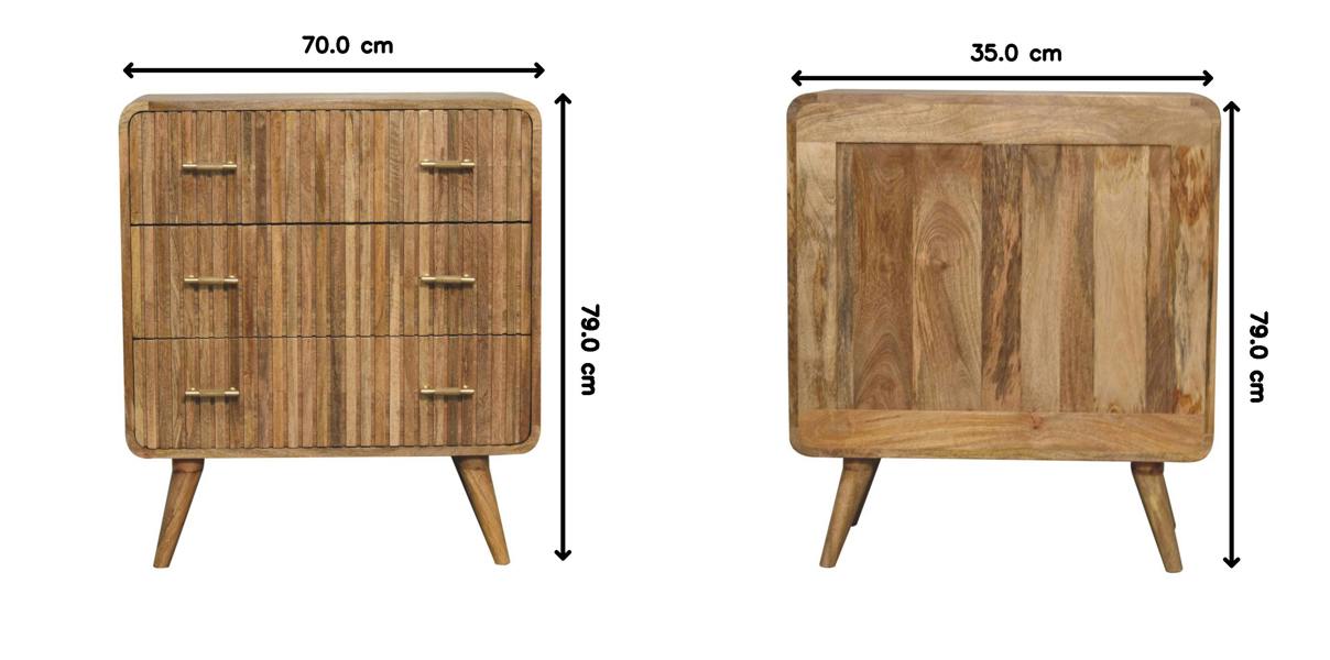 Artisan Furniture T-bar Ridged Chest