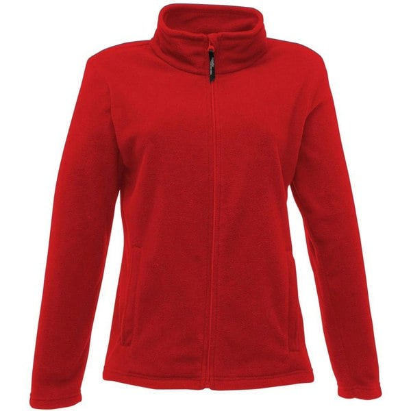 Regatta Women's Microfleece Full Zip Jacket - Classic Red