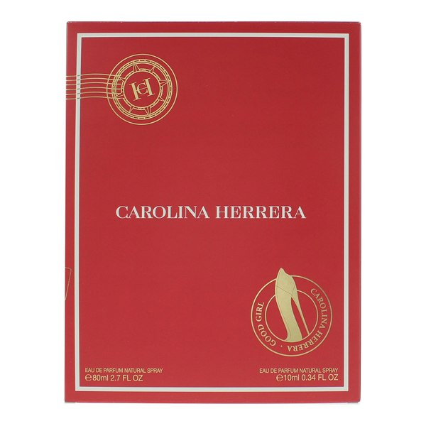 Carolina Herrera Good Girl 2 Piece Gift Set: Eau de Parfum 80ml - Eau de Parfum 10ml