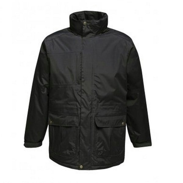 Regatta Mens Darby III Waterproof Insulated Jacket - Black/Black