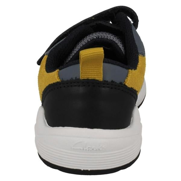 Clarks Childrens Clarks Big Cat Detailed Trainers Aeon Cheat K