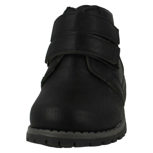 JC Dees Boys JCDees Round Toe Double Strap Ankle Boots