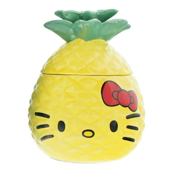 Hello Kitty Pinapple Scented Re-useable Jar Candle 140g