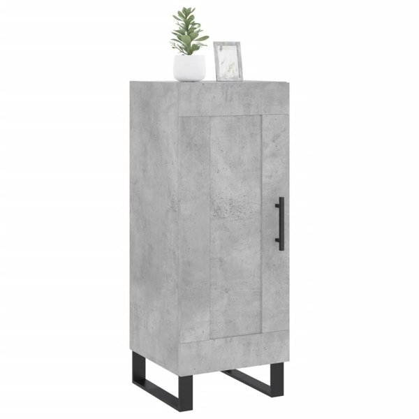 Berkfield Sideboard Concrete Grey 34.5x34x90 cm Engineered Wood