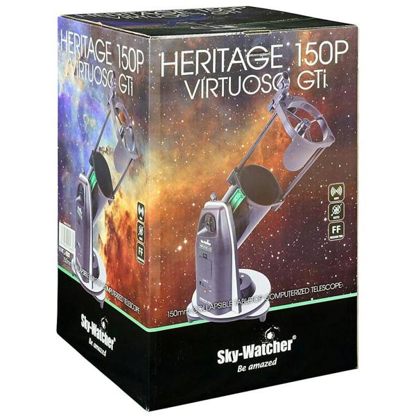 Sky Watcher Heritage 150P FlexTube Tabletop Dobsonian Wifi Astronomy Telescope with Virtuoso GT1 Mount