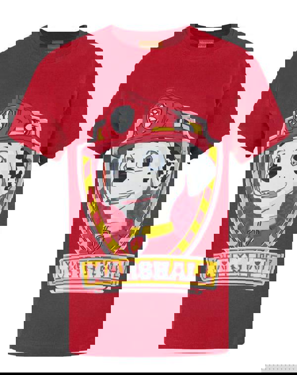 Paw Patrol Boys Red Marshall Short Sleeved T-Shirt