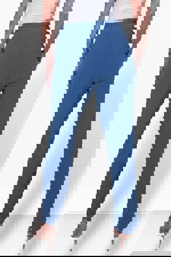 Paulo Due Women's Drawstring Elastic Waist Relaxed Fit Trousers