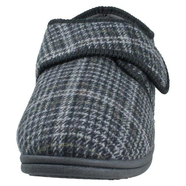 Padders Mens Padders Memory Foam Slippers James II