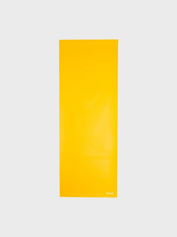 BHalfmoon BMat Everyday Yoga Mat 4mm - Saffron Yellow