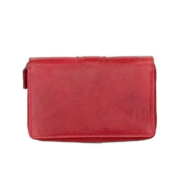PRIMEHIDE Bifold Leather Purse For Women Arizona