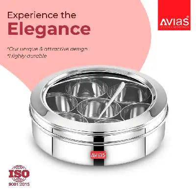 Avias SS Utensils - Avias Spice Box Elegant GL (Medium)