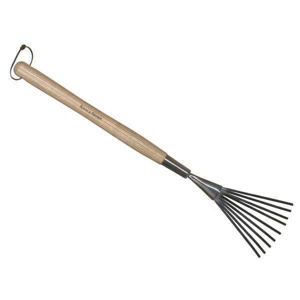 Kent & Stowe Stainless Steel Hand Border Rake, Fsc - Multi Colour - 