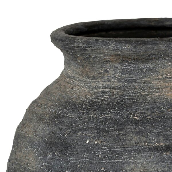 Wyld Haus Bramble Dark Aged Medium  Layered Olpe Ceramic Vase