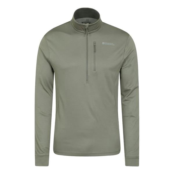Mountain Warehouse Mens Southwark Lightweight Midlayer - Light Khaki - 