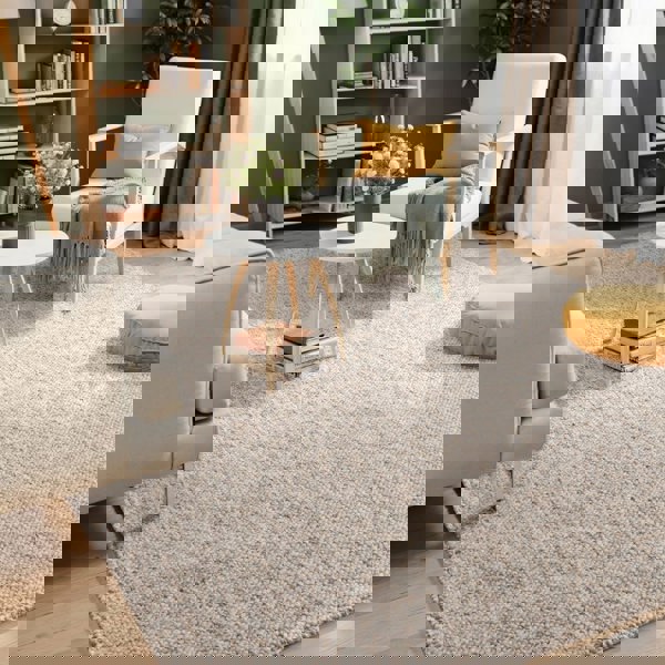 Rocco Flatweave Beige Rug – Natural Elegance