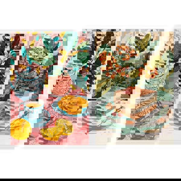 Wall Decor Ideas For Hallway | Set of 2 Italian Lifestyle Wall art Prints