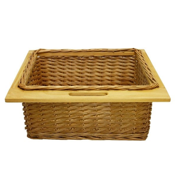 Kukoo Pull Out Wicker Kitchen Baskets 600mm