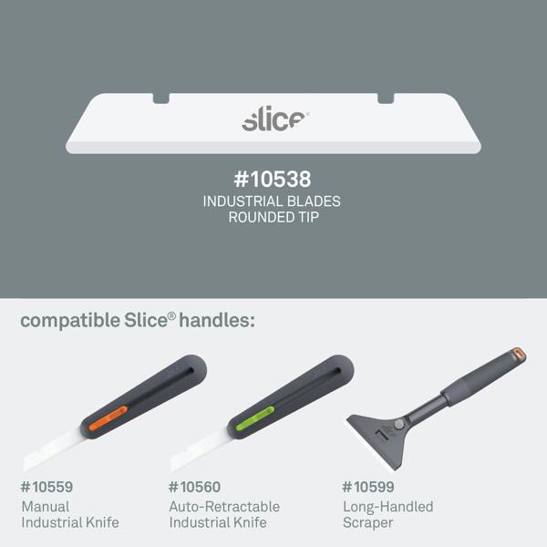 Slice Industrial Blades (Rounded Tip) Compatible Slice Handles - DaltonSafety