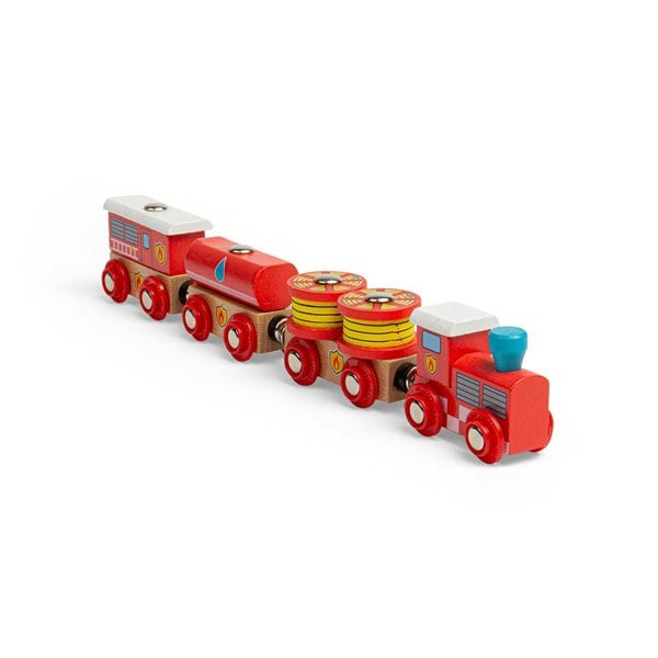 Bigjigs Rail Fire and Rescue Train