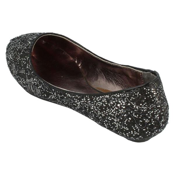 Cutie Girls Cutie Glitter Slip On Shoes