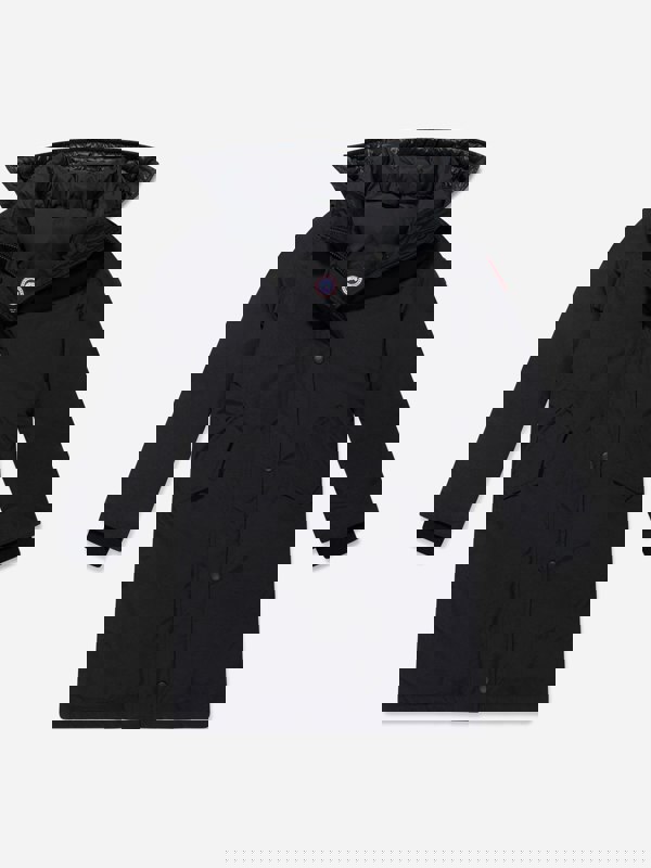 Canada Goose Girls Brittania Parka in Black