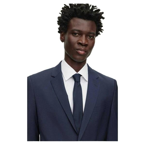 Boss Mens Jasper Suit Jacket - Dark Blue - 