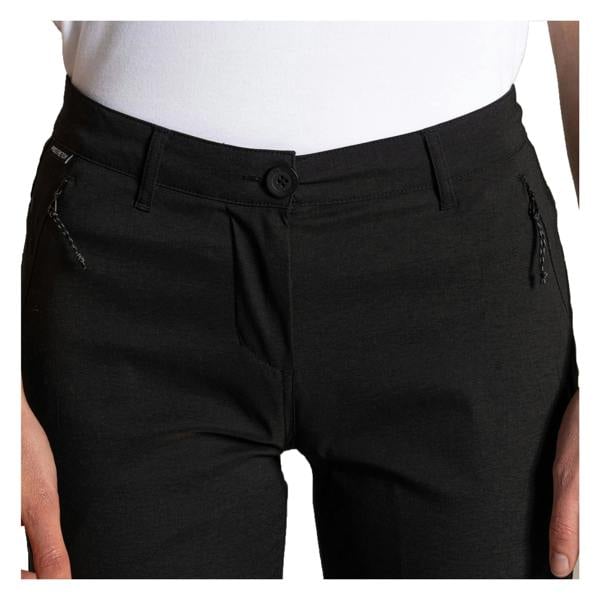 Craghoppers Womens/Ladies Kiwi Pro III Trousers - Black - 