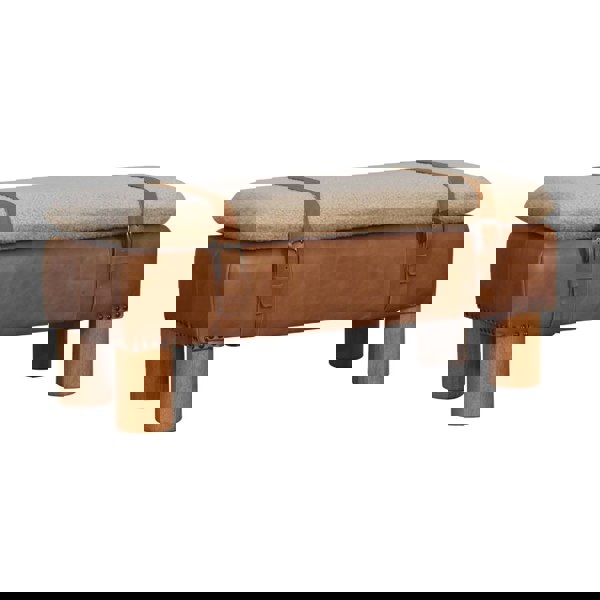 Artisan Furniture Strapped Cyclinder Bench