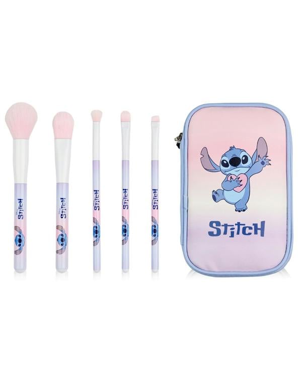 Disney Womens Multicoloured Stitch Makeup Brush Set (One Size)