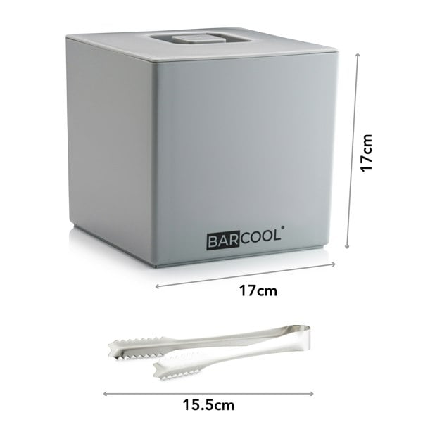 Subcold Barcool 4L Ice Bucket - Square Grey