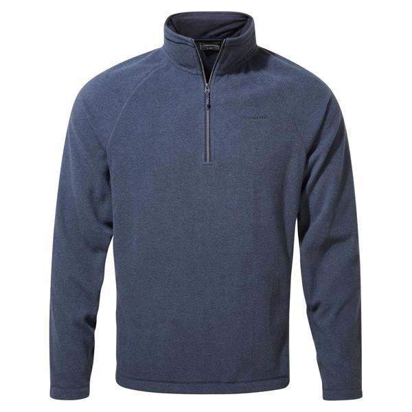 Craghoppers Mens Corey VI Half Zip Fleece Top - Navy Marl - 