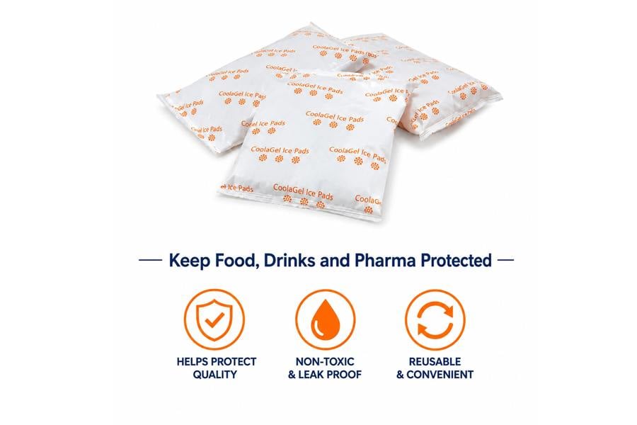 Ecohome Insulation CoolaGel Ice Packs (250G)