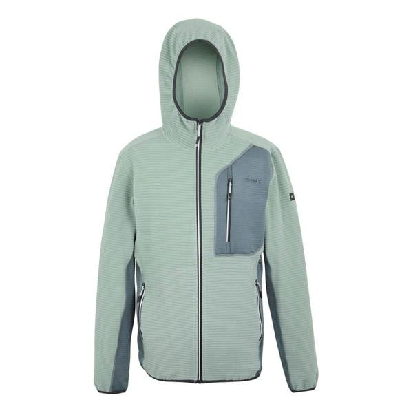 Regatta Mens Lakewright Full Zip Fleece Jacket - Glacier/Stormy Weather