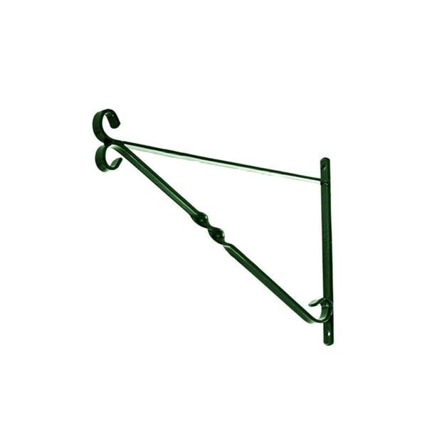 Leecroft Hanging Basket Brackets Green 12'' - One Colour - 