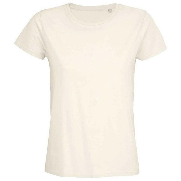 SOLS Womens/Ladies Pioneer Organic T-Shirt - Off White
