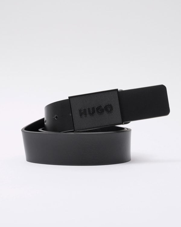 HUGO Gethon Mens Belt - Black 001