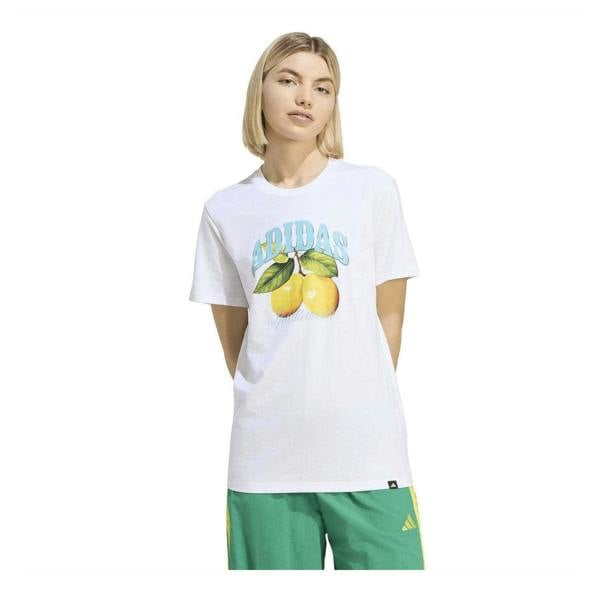 Adidas Womens/Ladies Lemon Oversized T-Shirt - Lemon - 