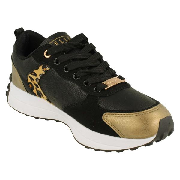 Elle Sport Ladies Ellesport Casual Lace Up Trainers F7R263