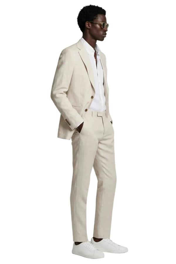 Harry Brown London Giacomo Slim Fit Single Breasted Suit Jacket