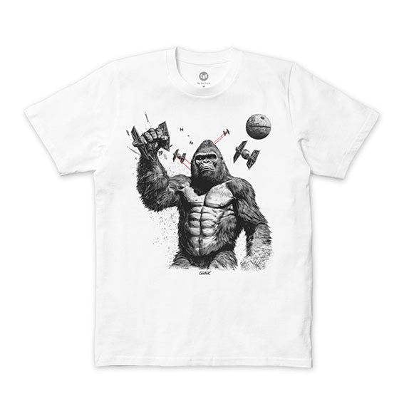 Empire Strikes White T-Shirt
