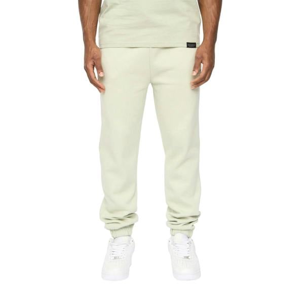 Crosshatch Mens Preece Jogging Bottoms - Light Olive - 