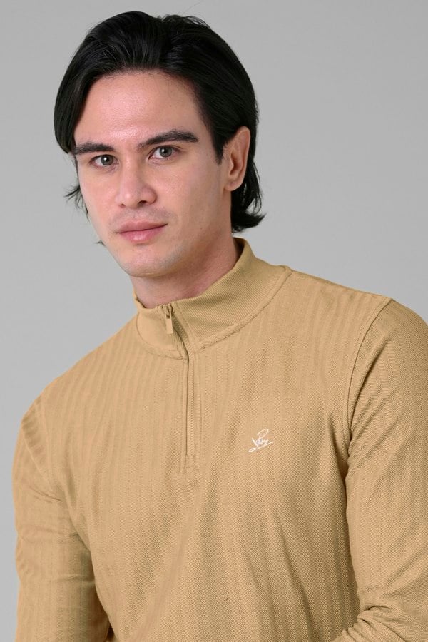 ENORSIA Men's Half Zip Sweatshirt