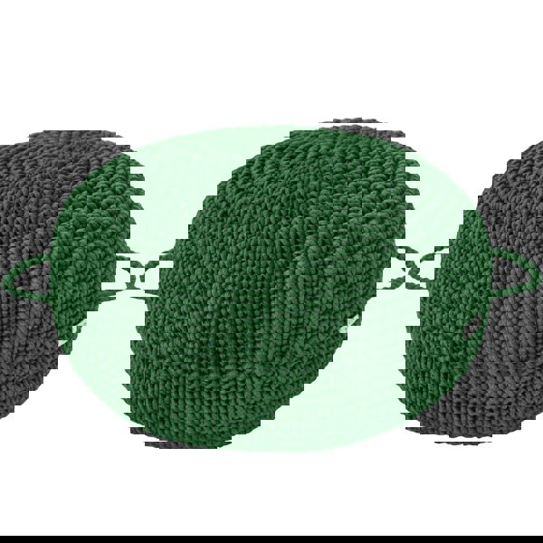 avocado crochet ottoman pouffe handmade
