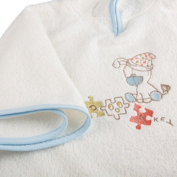 Organic cotton baby poncho set