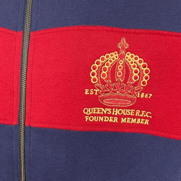 Queens-House-1871-Sweatshirt-Zipper-Crest